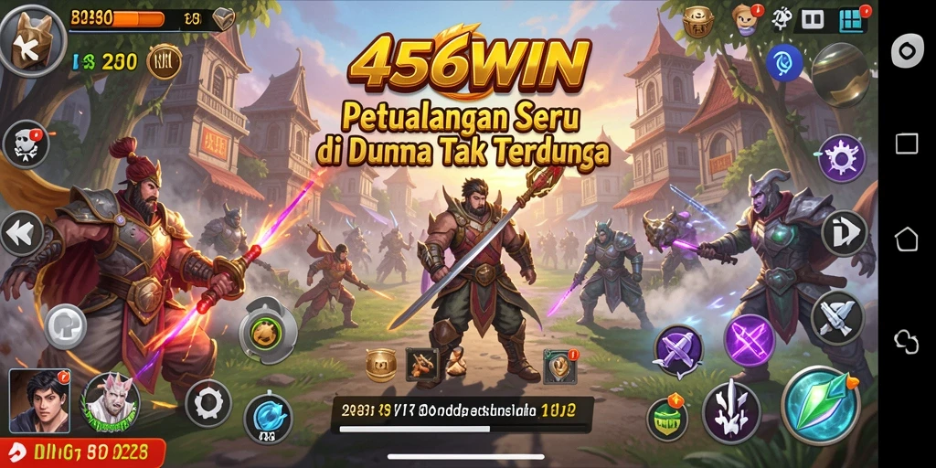 Screenshot gameplay 456WIN menampilkan eksplorasi dunia petualangan yang menarik.